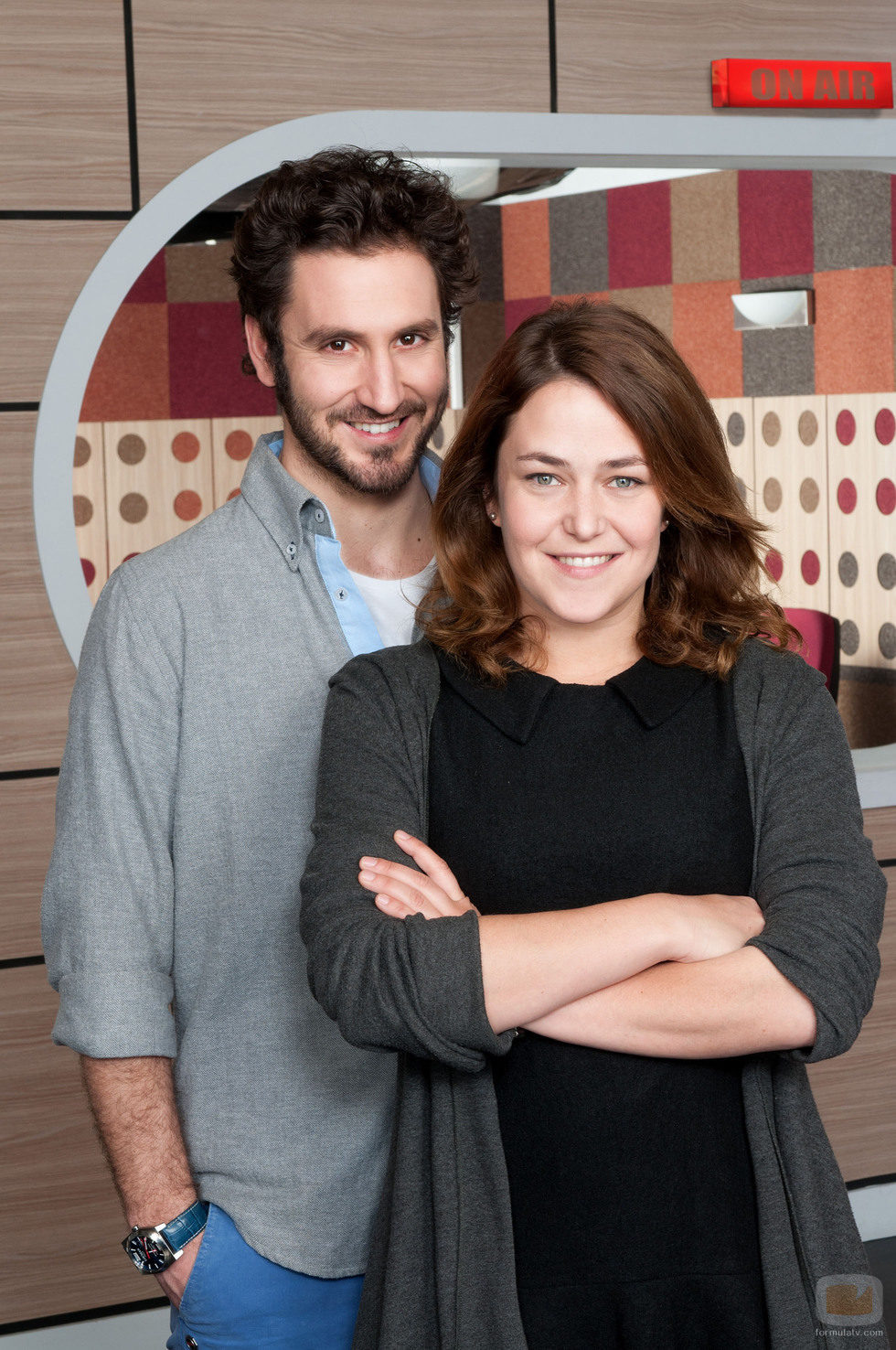 Álex Gadea y Teresa Hurtado de Ory en 'Ciega a citas'