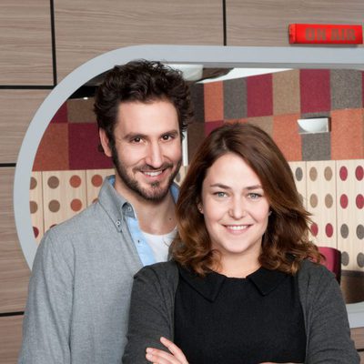 Álex Gadea y Teresa Hurtado de Ory en 'Ciega a citas'