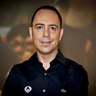 Jacobo Vega en la rueda de prensa de la 'Fórmula 1 2014'