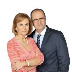 Elena Irureta y Joaquín Climent, actores de 'Ciega a citas'