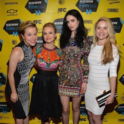 Tina Majorino, Kristen Bell, Krysten Ritter y Amanda Noret en el preestreno de 'Veronica Mars'