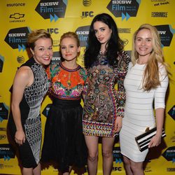 Tina Majorino, Kristen Bell, Krysten Ritter y Amanda Noret en el preestreno de 'Veronica Mars'
