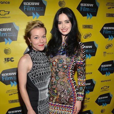 Tina Majorino y Krysten Ritter en el preestreno de 'Veronica Mars'