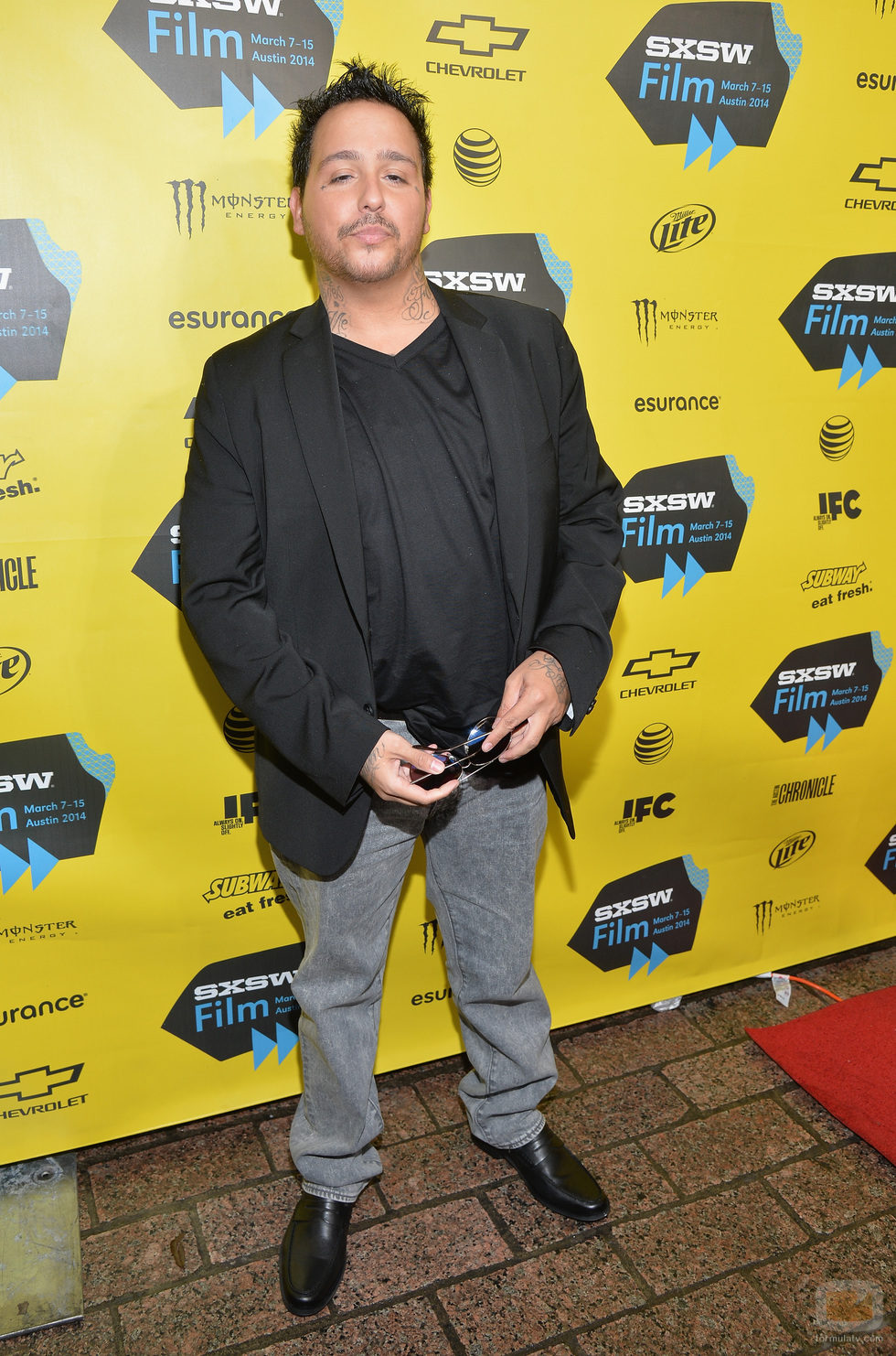 Francis Capra en el preestreno de 'Veronica Mars'