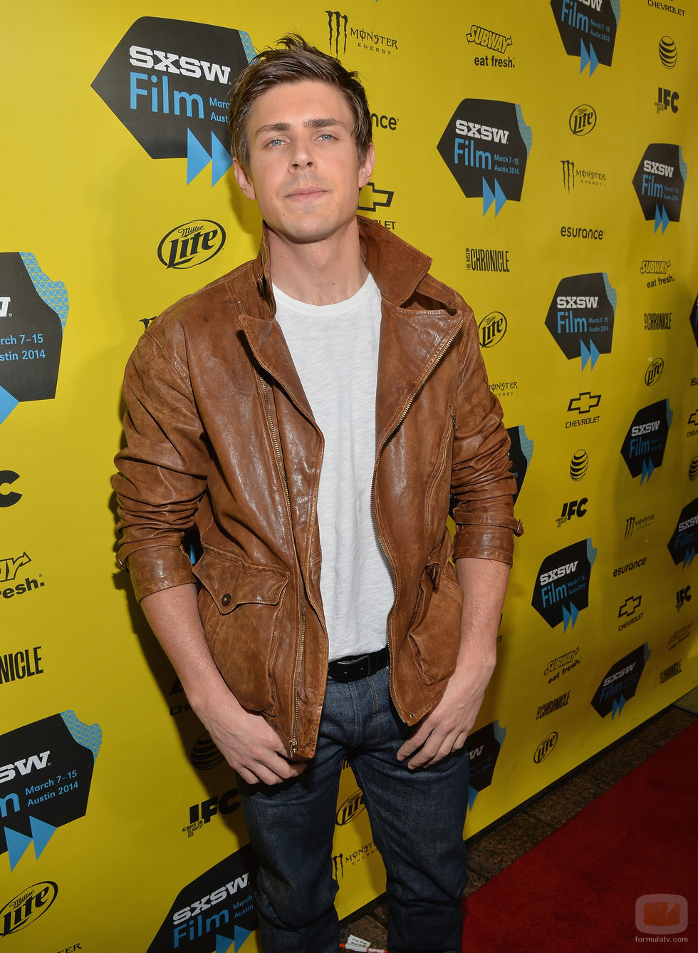 Chris Lowell en el preestreno de 'Veronica Mars'