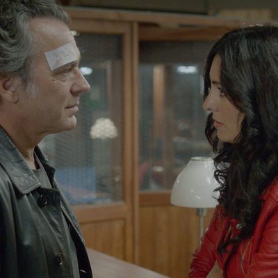 José Coronado y Susana Córdoba en el capítulo "El Escorpión" de 'El Príncipe'