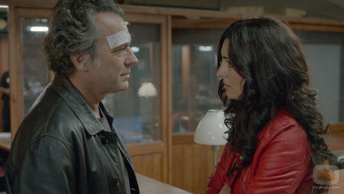 José Coronado y Susana Córdoba en el capítulo "El Escorpión" de 'El Príncipe'