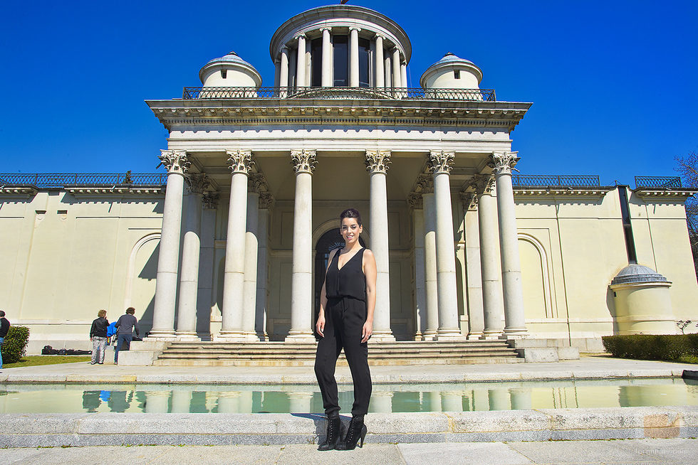 Ruth Lorenzo en el Real Observatorio de Madrid, escenario para su postal de Eurovisión 2014