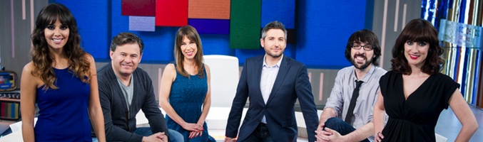 Frank Blanco junto a los colaboradores de 'Zapeando'