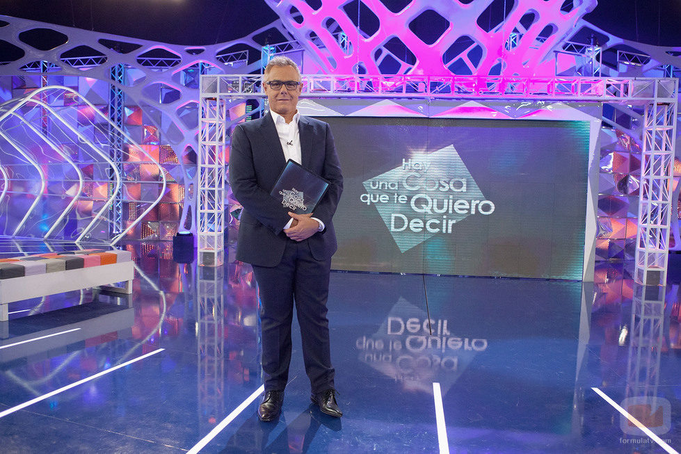Jordi González al frente de 'Hay una cosa que te quiero decir'