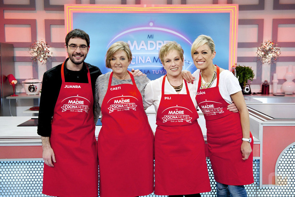 Las madres de Juanra y Luján en el especial de 'Mi madre cocina mejor que la tuya'
