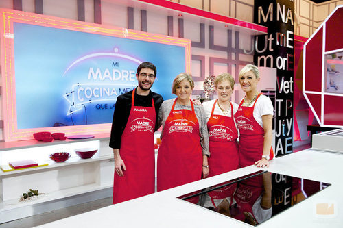 Casti y Pili: las madres de Luján y Juanra en 'Mi madre cocina mejor que la tuya'