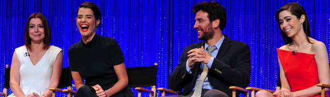 Alyson Hannigan, Cobie Smulders, Josh Radnor y Cristin Milioti en el PaleyFest 2014