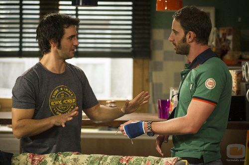 Fran Perea y Dani Rovira en 'B&b, de boca en boca'