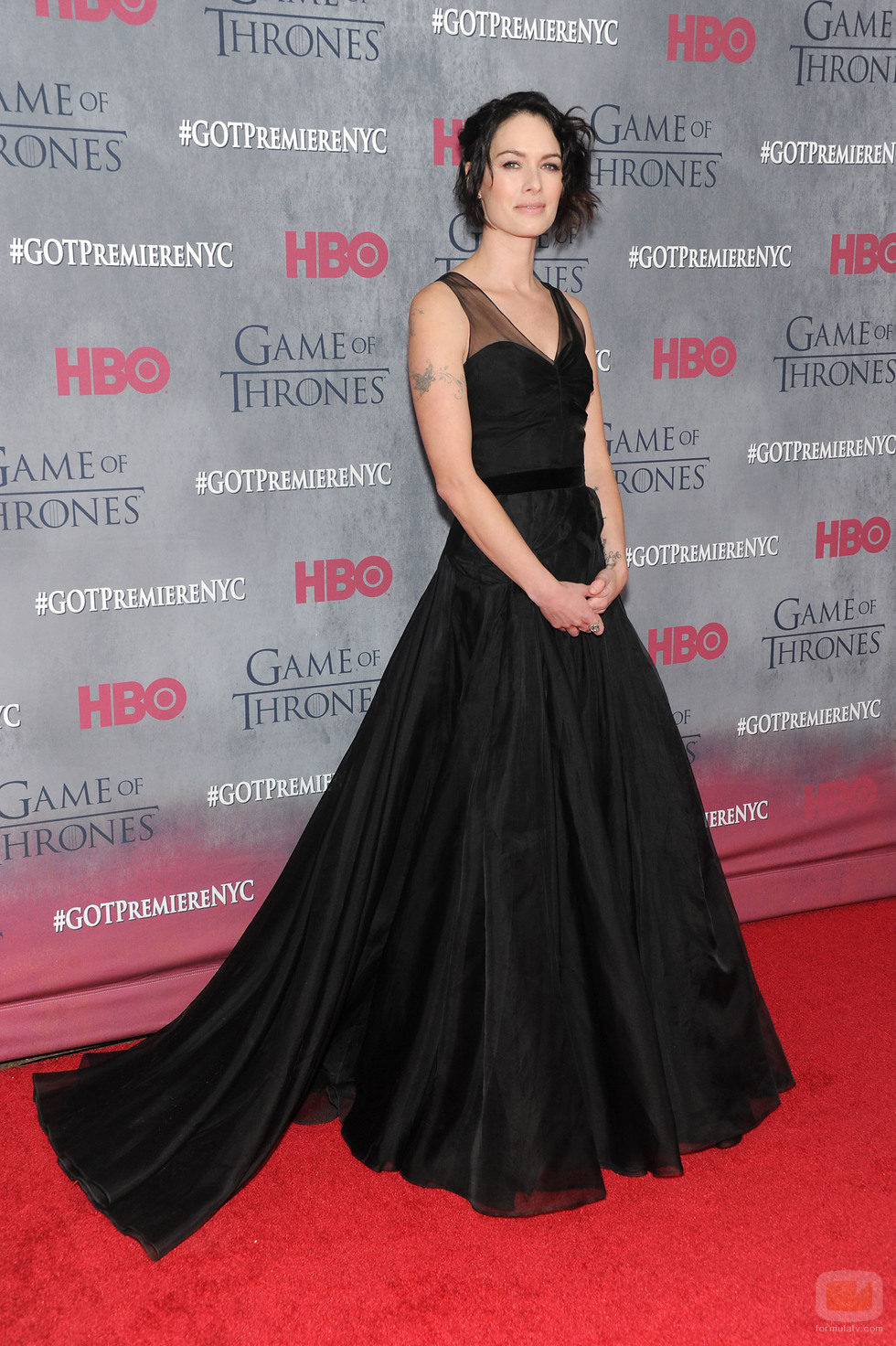 Lena Headey en la premiere de la cuarta temporada de 'Juego de tronos'