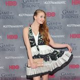 Sophie Turner en la premiere de la cuarta temporada de 'Juego de tronos'