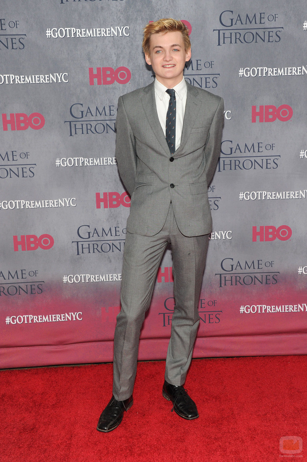 Jack Gleeson en la premiere de la cuarta temporada de 'Juego de tronos'