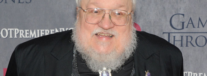 George RR Martin en la premiere de la cuarta temporada de 'Juego de tronos'