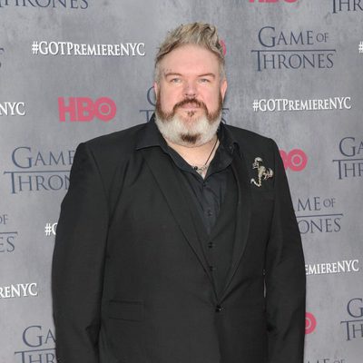 Kristian Nairn en la premiere de la cuarta temporada de 'Juego de tronos'