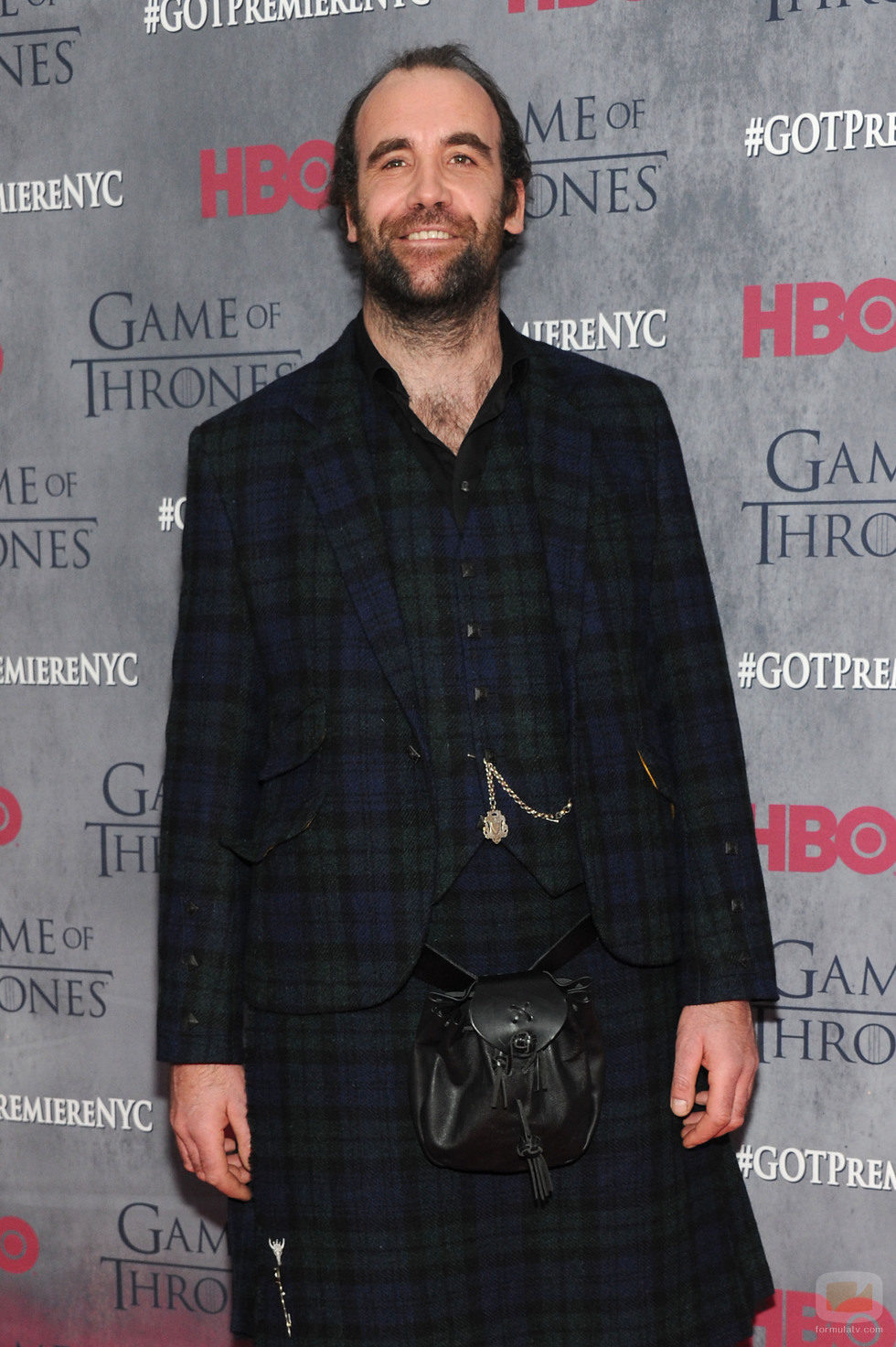 Rory McCann en la premiere de la cuarta temporada de 'Juego de tronos'