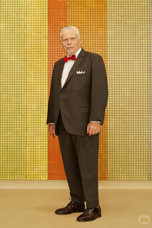 Bertram Cooper (Robert Morse) en la séptima temporada de 'Mad Men'