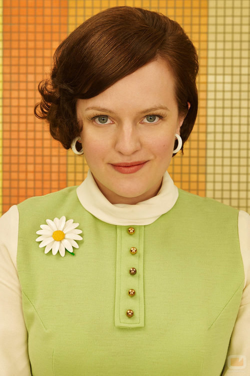 Peggy Olson (Elisabeth Moss) en la séptima temporada de 'Mad Men'