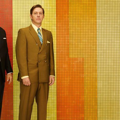 Rivales de Sterling Cooper y asociados en 'Mad Men': Jim Cutler y Ted Chaough (Harry Hamlin y Kevin Rahm)