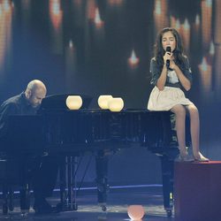 María Parrado canta en la final de 'La Voz Kids'