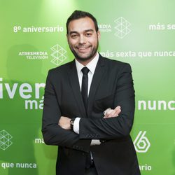 Antonio Esteva en el 8º aniversario de laSexta