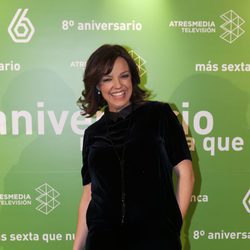 Cristina Villanueva en el 8º aniversario de laSexta