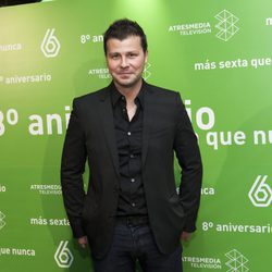 Marc Redondo en el 8º aniversario de laSexta