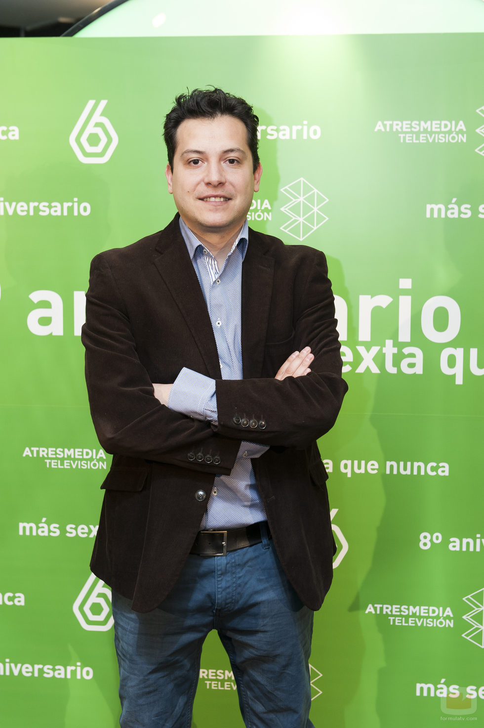 Mario López en el 8º aniversario de laSexta