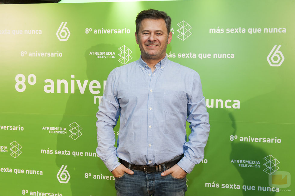 Miki Nadal en el 8º aniversario de laSexta