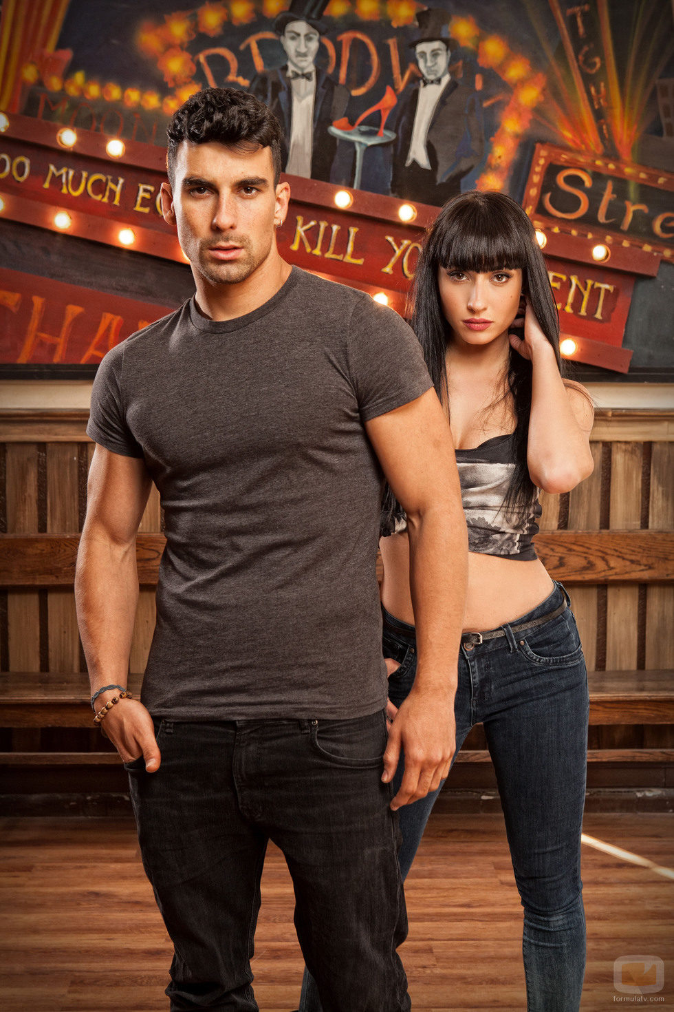 Christian Sánchez y María Hinojosa, intérpretes de 'Dreamland'