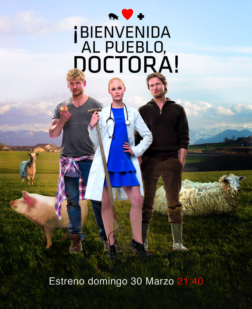 Imagen promocional de 'Bienvenida al pueblo, doctora'