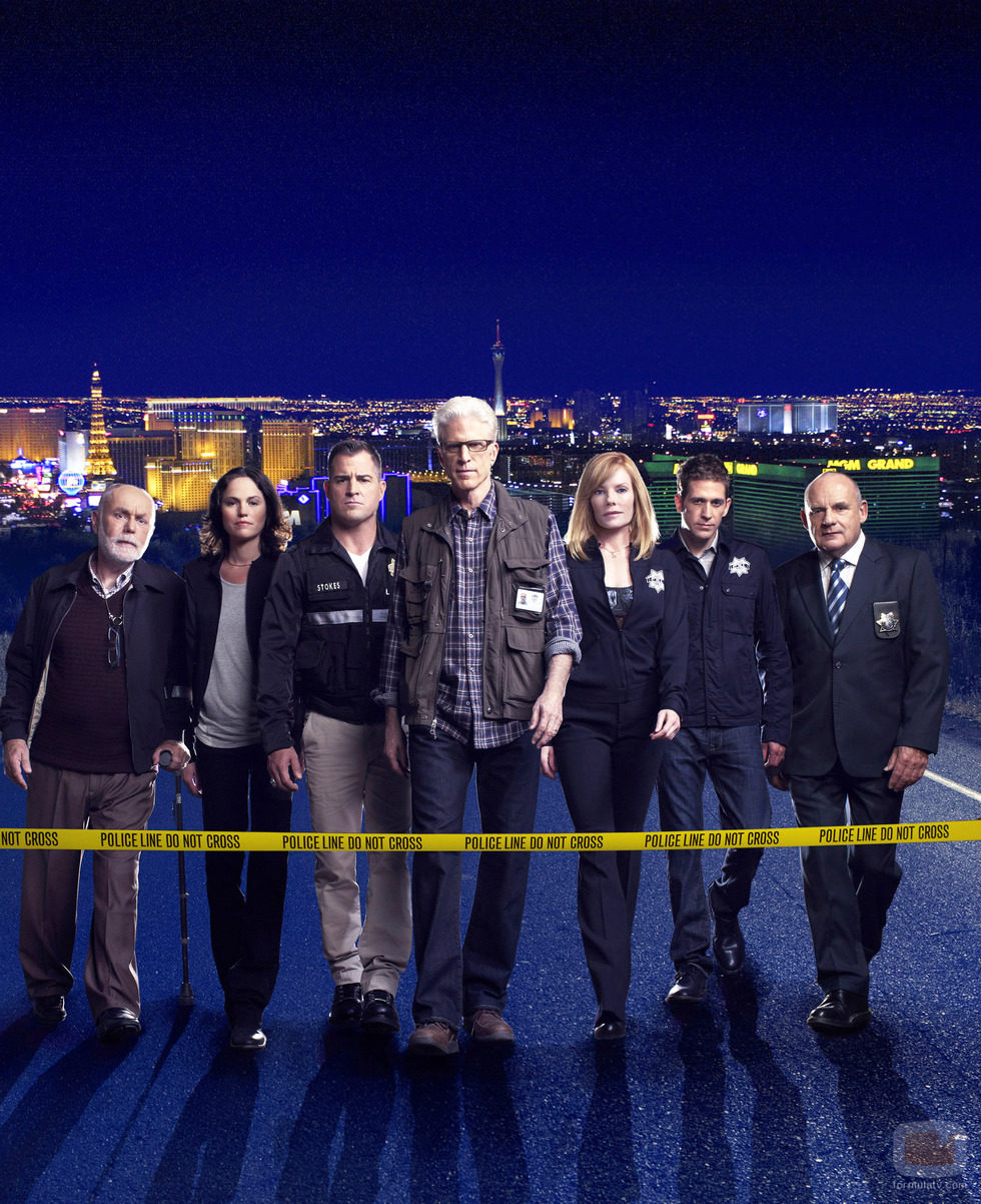 Los actores en la 12 temporada de 'CSI: Las Vegas'