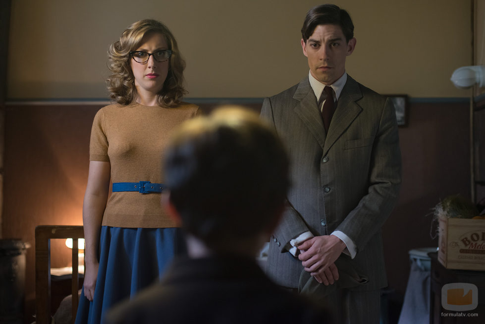Cecilia Freire y Adrián Lastra en 'Velvet'