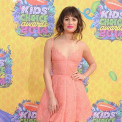 Lea Michele en los Nickelodeon Kids' Choice Awards 2014