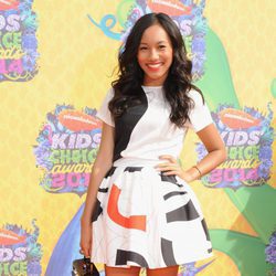 Sydney Park en los Nickelodeon Kids' Choice Awards 2014