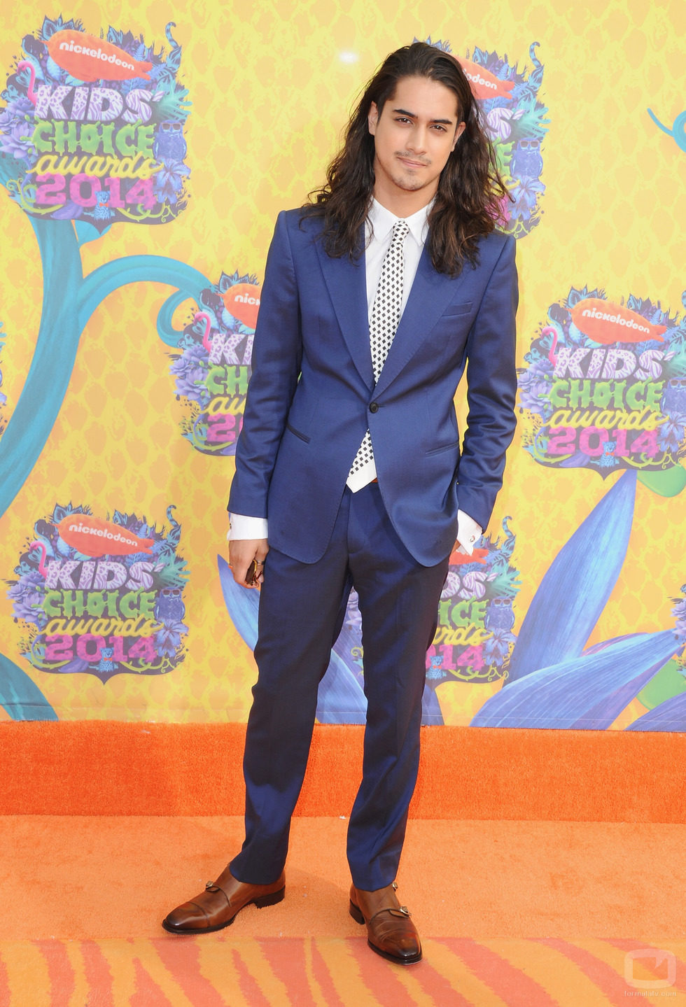 Avan Jogia en los Nickelodeon Kids' Choice Awards 2014