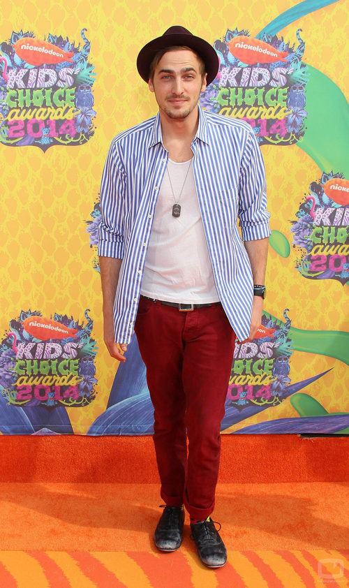 Kendall Schmidt en los Nickelodeon Kids' Choice Awards 2014
