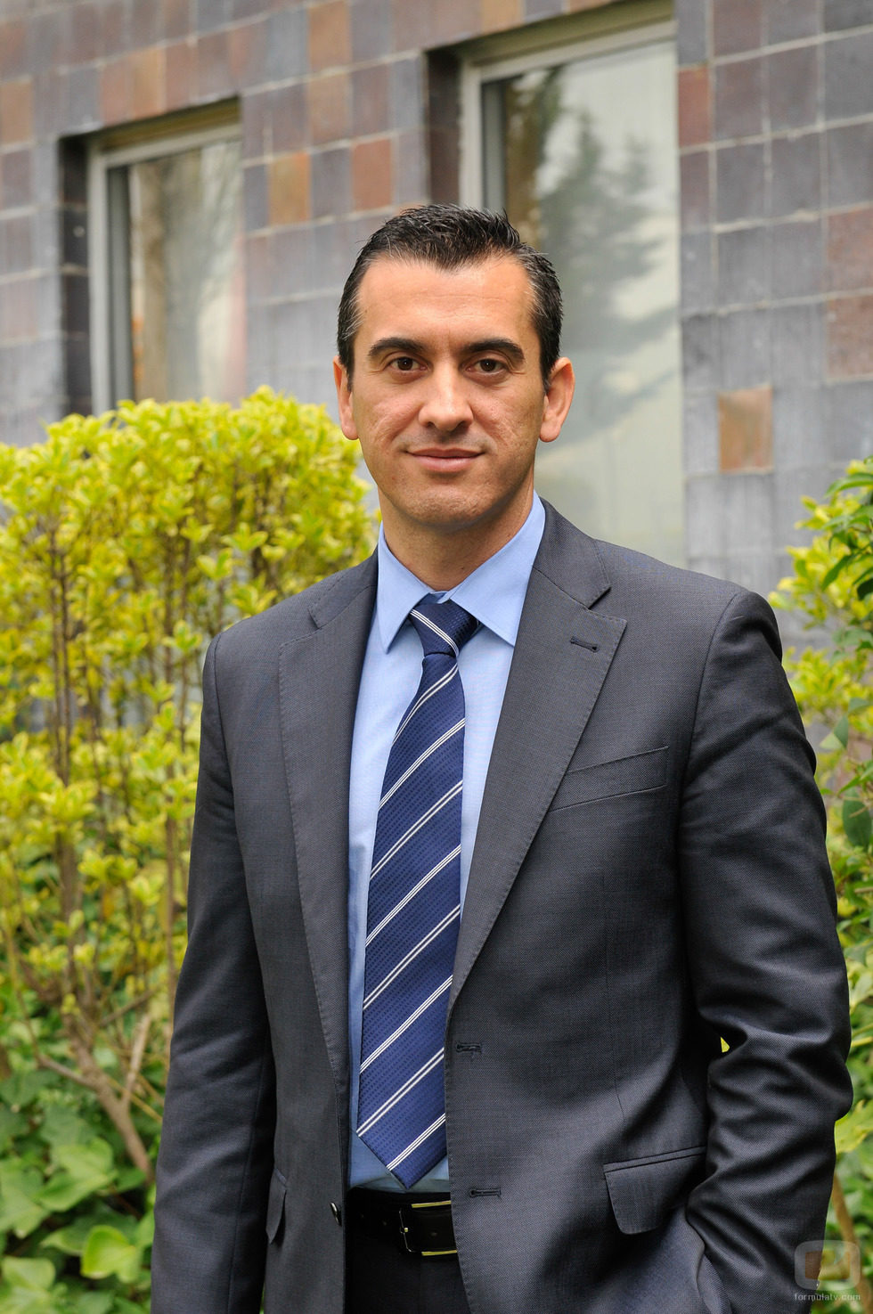 Jesús Navarro, Director de Operaciones de Domino's pizza posando para 'El jefe infiltrado'