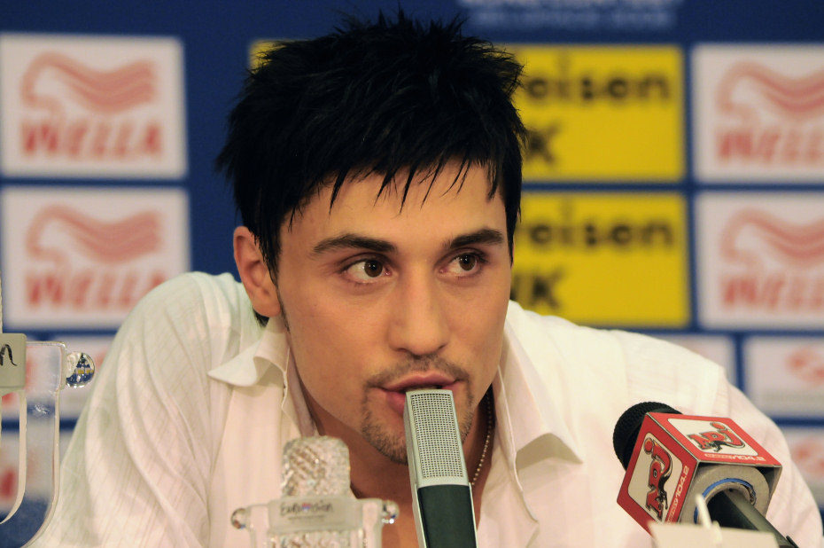 Rueda de prensa de Dima Bilan