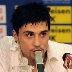 Rueda de prensa de Dima Bilan