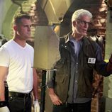Ted Danson y George Eads en el tercer capítulo de la 12ª temporada de 'CSI: Las Vegas'