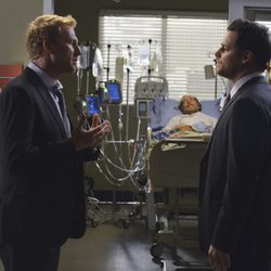 Justin Chambers y Kevin McKidd en 'Anatomía de Grey'