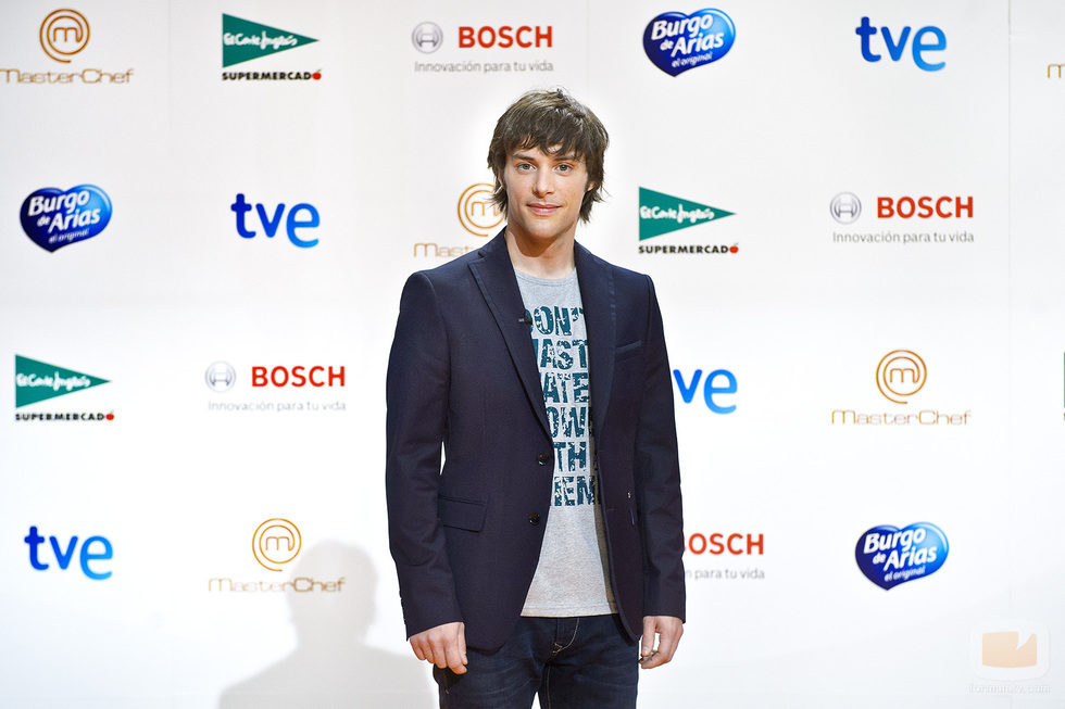 Jordi Cruz en la presentación de la segunda edición de 'Masterchef'