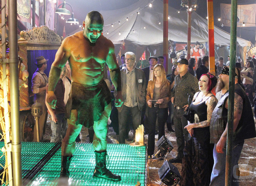 Un hombre musculado en 'CSI: Las Vegas'