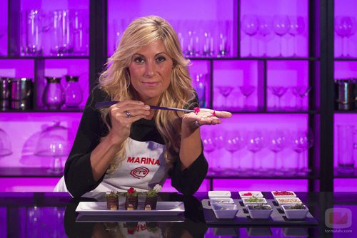 Marina, concursante de la segunda edición de 'MasterChef'