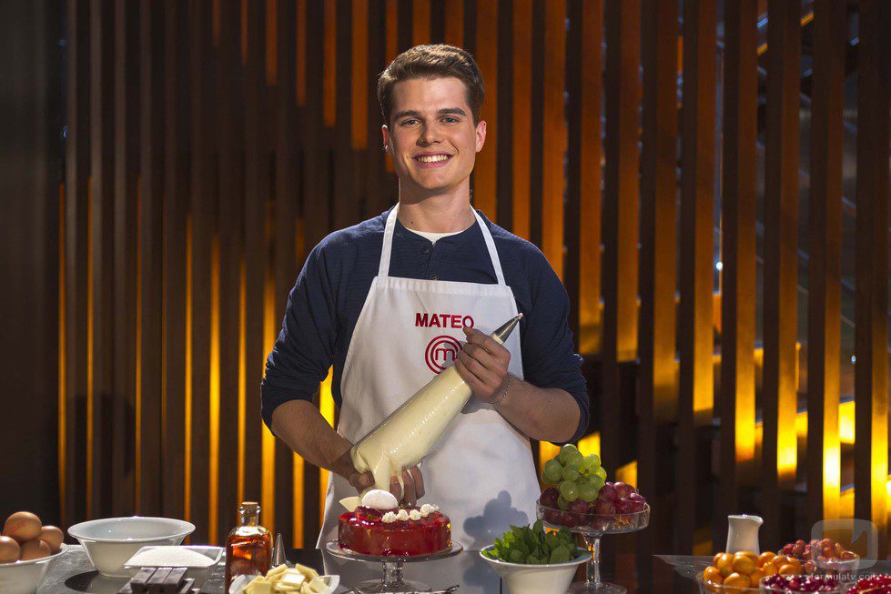 Mateo, concursante de la segunda edición de 'MasterChef'